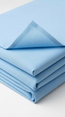 The Sky Blue — cuff close-up with navy contrast lining detail