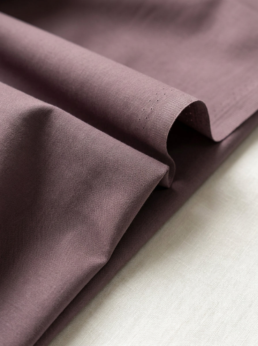 The Dusk Mauve Chen-One — fabric fold detail