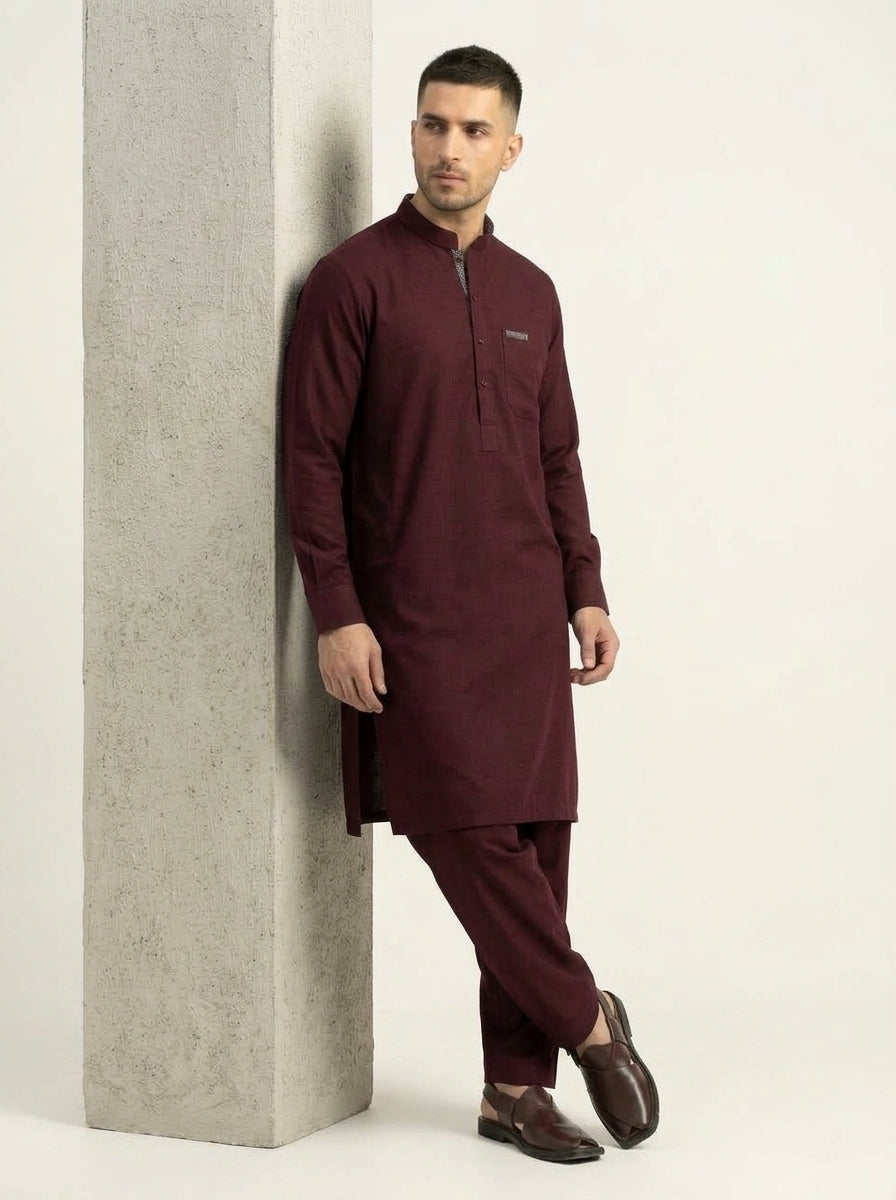 Vigo Star Cherrish Grape full-length model standing