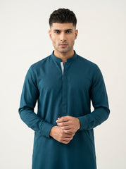 Vigo Star Teal Blue model front pose standing
