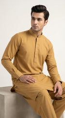 Royal Dusk Hard Cotton — seated editorial